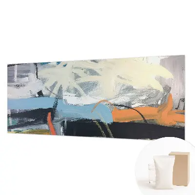 Papier peint photo sur tissu non tissé abstraction colorée
