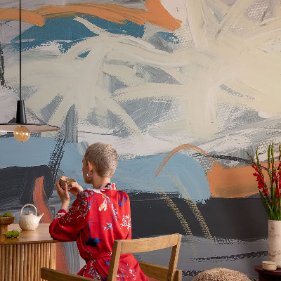 Papier peint panoramique tendance Farebná abstrakcia