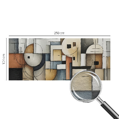 Papier peint panoramique haut de gamme Geometrická harmónia