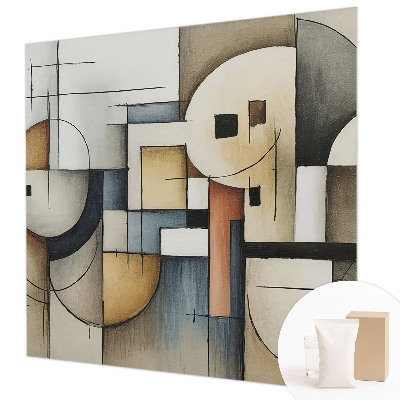 Papier peint panoramique haut de gamme Geometrická harmónia