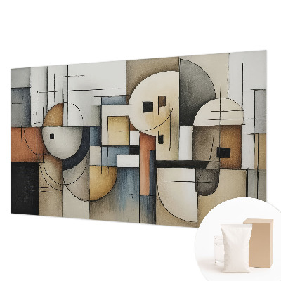 Papier peint panoramique haut de gamme Geometrická harmónia