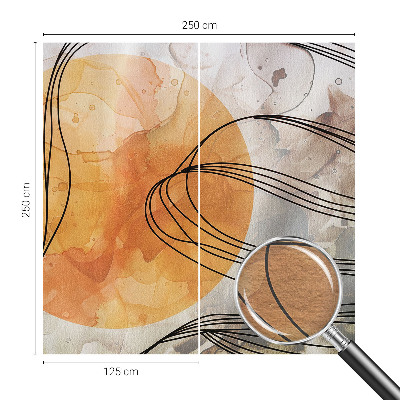 Papier peint panoramique moderne Harmonická abstrakcia