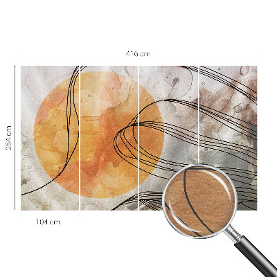 Papier peint panoramique moderne Harmonická abstrakcia