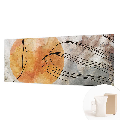 Papier peint panoramique moderne avec un motif abstrait harmonieux