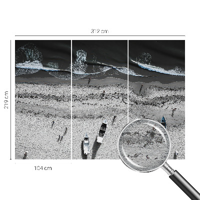 Papier peint panoramique facile à poser pokoj na pláži