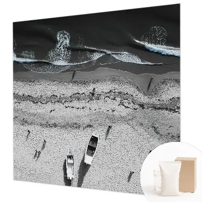 Papier peint photographique sur tissu non tissé tranquillité de la plage
