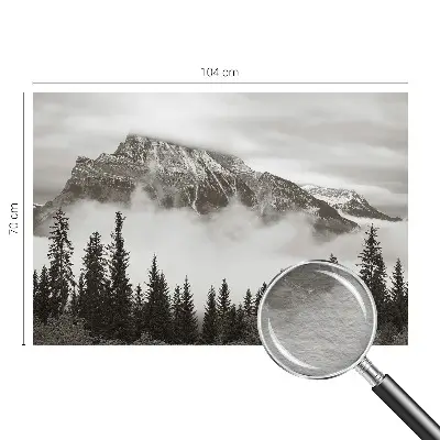 Papier peint photo sur tissu non tissé paysage de montagne