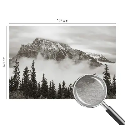 Papier peint photo sur tissu non tissé paysage de montagne