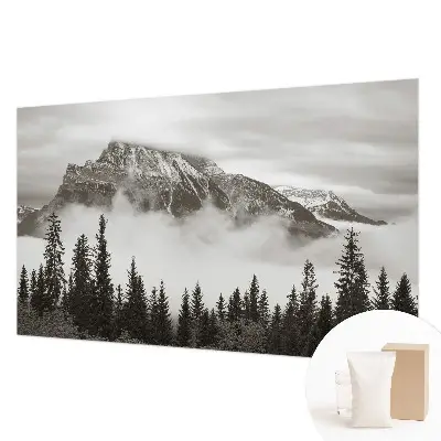 Papier peint photo sur tissu non tissé paysage de montagne