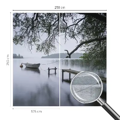 Papier peint photo imprimé sur tissu non tissé Un lac calme