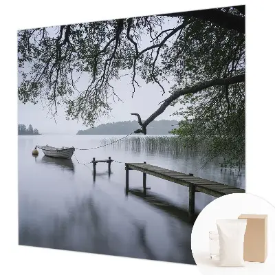 Papier peint photo imprimé sur tissu non tissé Un lac calme