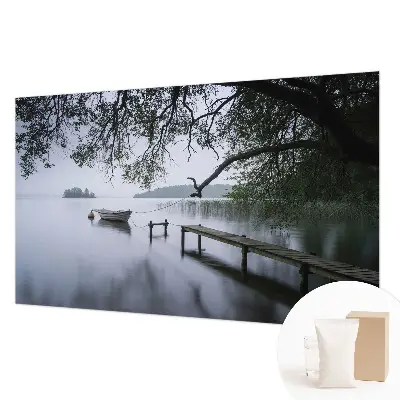 Papier peint photo imprimé sur tissu non tissé Un lac calme