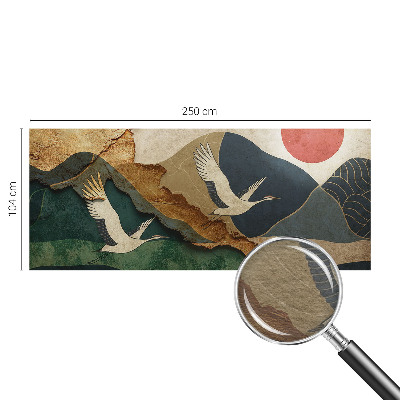 Décoration murale panoramique intissé Žeriavy z východu
