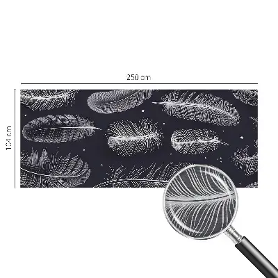 Papier peint photo grand format pour le mur Plumes subtiles