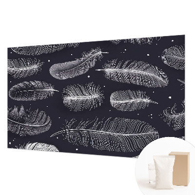 Papier peint chambre moderne Jemné pierka