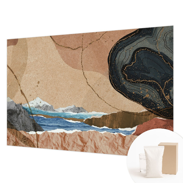 Tapisserie panoramique Abstraktná krajina