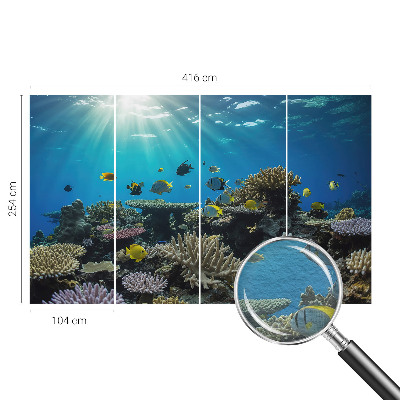 Papier peint panoramique intissé Podvodný svet