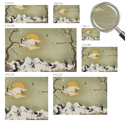 Papier peint panoramique sur mesure Elegantná príroda