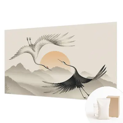 Papier peint intissé Grues de l'Est