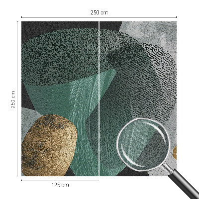 Papier peint panoramique tendance Abstraktná geometria