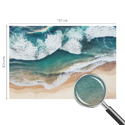 Papier peint panoramique facile à poser Morské vlny