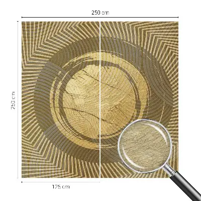 Papier peint photo grand format pour le mur Lignes rayonnantes