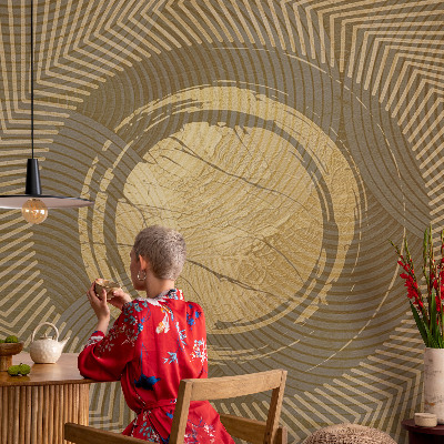 Papier peint panoramique intissé moderne Vyžarujúce čiary