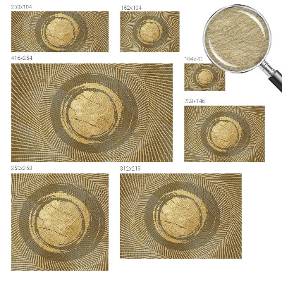 Papier peint panoramique intissé moderne Vyžarujúce čiary