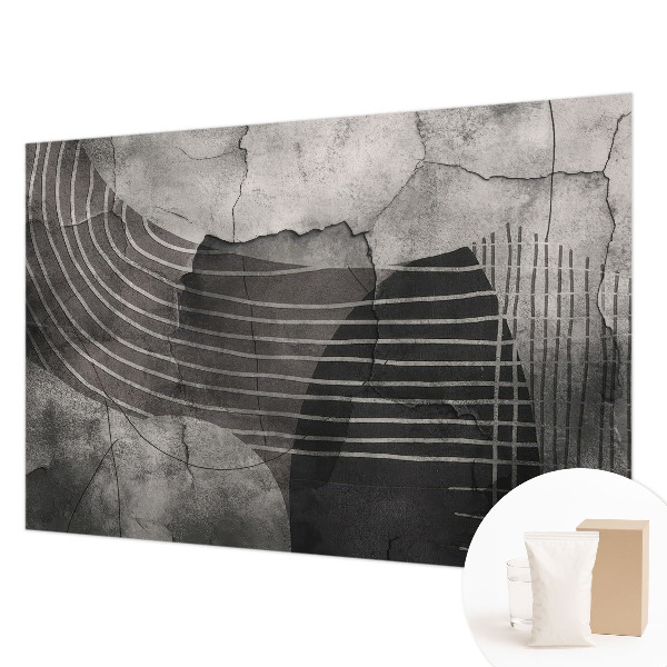 Papier peint photo intissé avec un motif de lignes abstraites