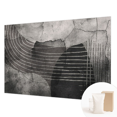 Papier peint photo intissé avec un motif de lignes abstraites