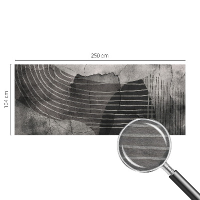 Papier peint photo intissé avec un motif de lignes abstraites