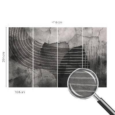 Papier peint photo intissé Abstraktné čiary