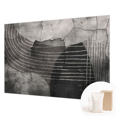 Papier peint photo intissé avec un motif de lignes abstraites