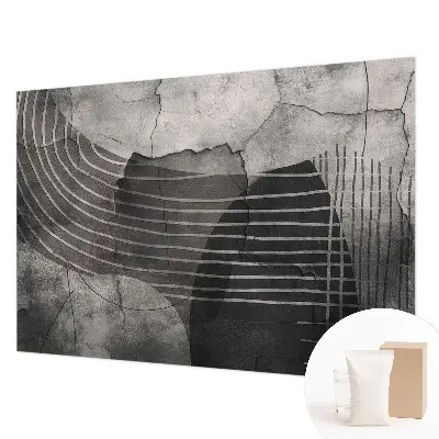 Papier peint photo sur tissu non tissé Lignes abstraites