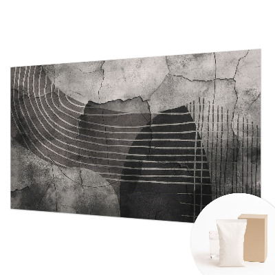 Papier peint photo intissé avec un motif de lignes abstraites
