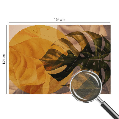 Tapisserie murale Abstraktné listy