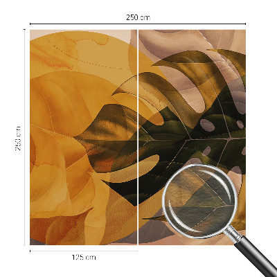 Tapisserie murale Abstraktné listy