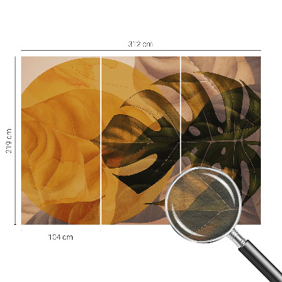 Tapisserie murale Abstraktné listy