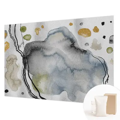 Papier peint intissé aquarelle abstraite