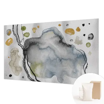 Papier peint intissé aquarelle abstraite