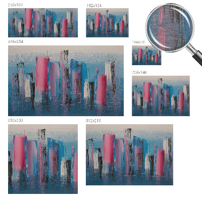 Papier peint chambre moderne Abstraktné pruhy