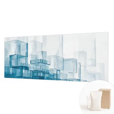 Papier peint photo grand format pour le mur Cubes transparents