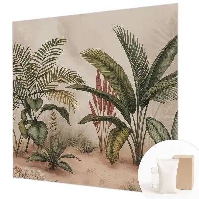 Papier peint photo sur tissu non tissé Motif végétal