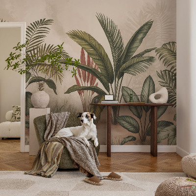 Papier peint panoramique chambre Rastlinný motív