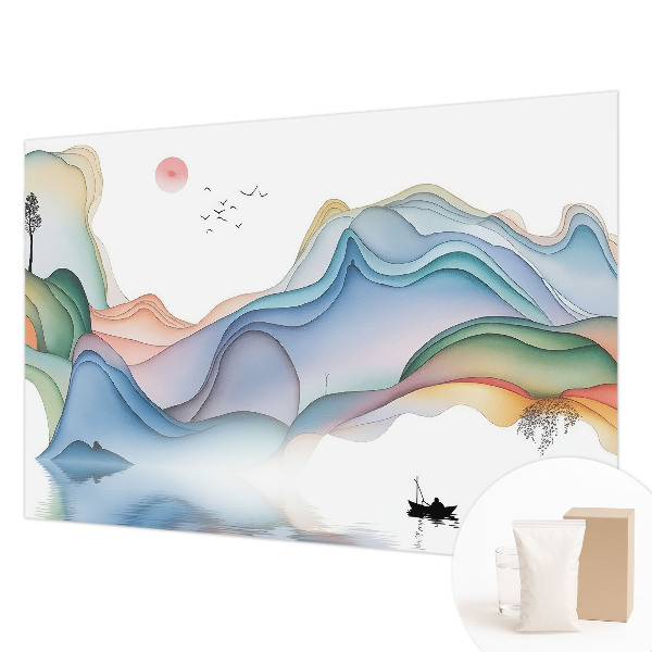 Papier peint panoramique chambre adulte Krajina snov