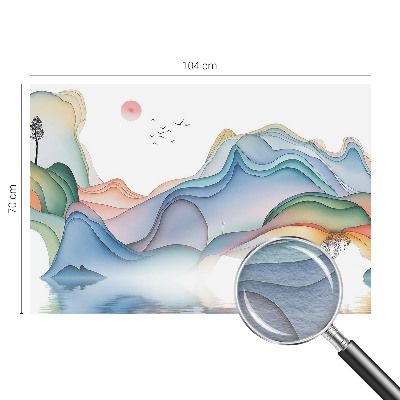 Papier peint panoramique chambre adulte Krajina snov