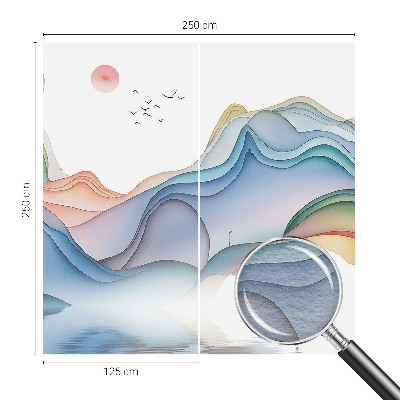 Papier peint panoramique chambre adulte Krajina snov