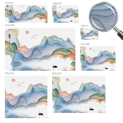 Papier peint panoramique chambre adulte Krajina snov