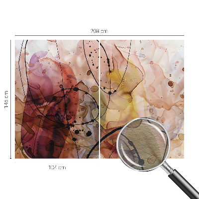 Papier peint panoramique haut de gamme à motif « Abstraktná harmónia »