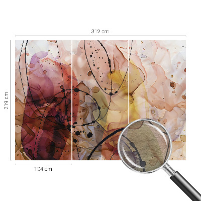 Papier peint panoramique haut de gamme à motif « Abstraktná harmónia »